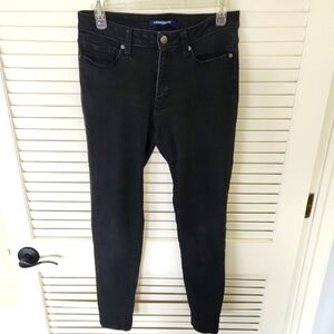 Calvin Klein Woman's Ankle Black Skinny Jeans Size 6